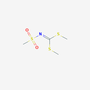 N-[bis(methylsulfanyl)methylidene]methanesulfonamide