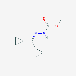 Methyl 2-(dicyclopropylmethylene)hydrazinecarboxylate