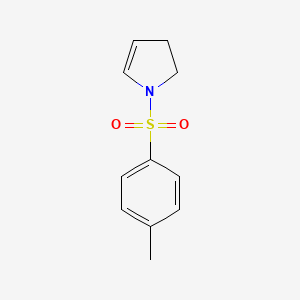 molecular formula C11H13NO2S B3230563 1-甲苯磺酰基-2,3-二氢-1H-吡咯 CAS No. 130719-30-1