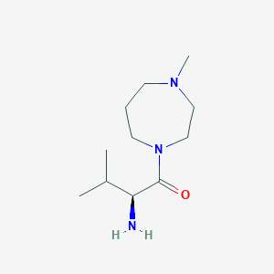(S)-2-Amino-3-methyl-1-(4-methyl-[1,4]diazepan-1-yl)-butan-1-one