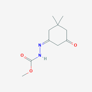 methyl (2Z)-2-(3,3-dimethyl-5-oxocyclohexylidene)hydrazinecarboxylate