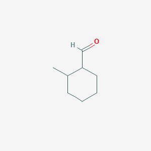 molecular formula C8H14O B3230590 2-Methylcyclohexane-1-carbaldehyde CAS No. 13076-15-8
