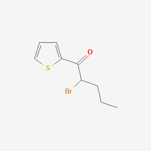2-Bromo-1-(thiophen-2-yl)pentan-1-one