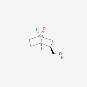 molecular formula C7H12O2 B3230851 [(1R,2S,4S)-rel-7-oxabicyclo[2.2.1]heptan-2-yl]methanol CAS No. 13118-78-0