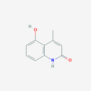molecular formula C10H9NO2 B3230864 5-Hydroxy-4-methylquinolin-2(1H)-one CAS No. 131195-67-0