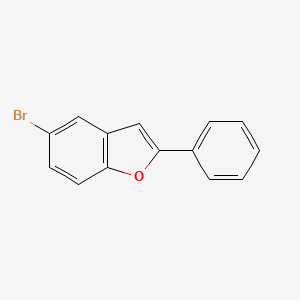 molecular formula C14H9BrO B3231038 5-Bromo-2-phenylbenzofuran CAS No. 13141-26-9
