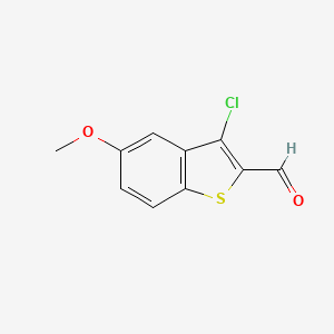 3-Chloro-5-methoxybenzo[b]thiophene-2-carbaldehyde