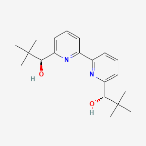 [2,2'-Bipyridine]-6,6'-dimethanol, alpha,alpha'-bis(1,1-dimethylethyl)-, (alphaS,alpha'S)-