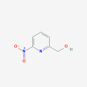 molecular formula C6H6N2O3 B3231310 2-Pyridinemethanol, 6-nitro- CAS No. 131747-47-2