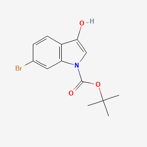 1-Boc-6-bromo-3-hydroxy-1H-indole