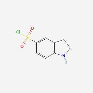 1H-Indole-5-sulfonyl chloride, 2,3-dihydro-