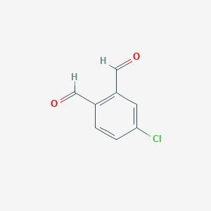 molecular formula C8H5ClO2 B3231401 4-氯邻苯二甲醛 CAS No. 13209-31-9