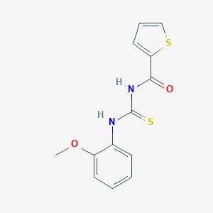 N-[(2-methoxyphenyl)carbamothioyl]thiophene-2-carboxamide