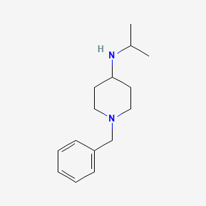 molecular formula C15H24N2 B3231522 (1-Benzyl-piperidin-4-yl)-isopropyl-amine CAS No. 132442-32-1