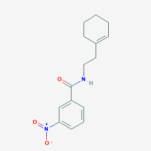 molecular formula C15H18N2O3 B323178 N-[2-(1-cyclohexen-1-yl)ethyl]-3-nitrobenzamide 