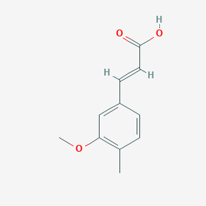 3-(3-Methoxy-4-methylphenyl)acrylic acid