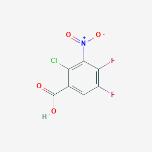 2-Chloro-4,5-difluoro-3-nitrobenzoic acid
