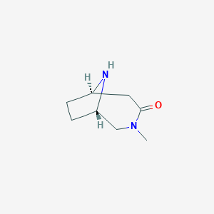 rac-(1S,6R)-3-methyl-3,9-diazabicyclo[4.2.1]nonan-4-one