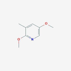 molecular formula C8H11NO2 B3231871 2,5-Dimethoxy-3-methylpyridine CAS No. 1330754-04-5