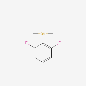 Benzene, 1,3-difluoro-2-(trimethylsilyl)-