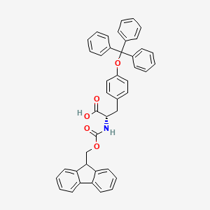 L-Tyrosine, N-[(9H-fluoren-9-ylmethoxy)carbonyl]-O-(triphenylmethyl)-