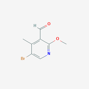 5-Bromo-2-methoxy-4-methylnicotinaldehyde