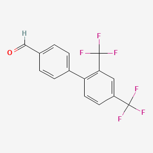 2',4'-Bis(trifluoromethyl)-[1,1'-biphenyl]-4-carbaldehyde