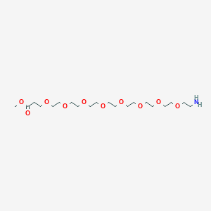 4,7,10,13,16,19,22,25-Octaoxaheptacosanoic acid, 27-amino-, methyl ester
