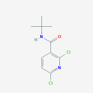 molecular formula C10H12Cl2N2O B3232179 N-(tert-butyl)-2,6-dichloronicotinamide CAS No. 1334612-24-6