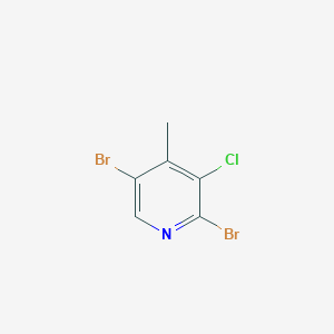 2,5-Dibromo-3-chloro-4-methylpyridine