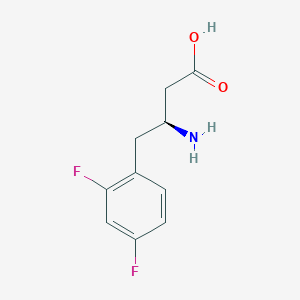 (S)-3-Amino-4-(2,4-difluorophenyl)butanoic acid