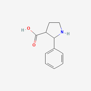 2-Phenylpyrrolidine-3-carboxylic acid