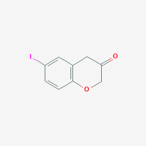 6-Iodochroman-3-one