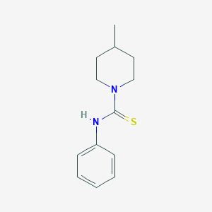 molecular formula C13H18N2S B323233 4-methyl-N-phenylpiperidine-1-carbothioamide 