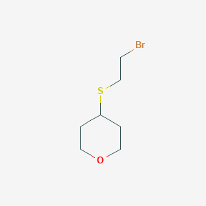 4-[(2-Bromoethyl)sulfanyl]oxane