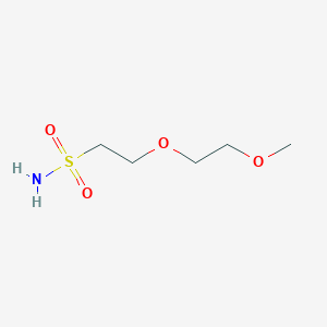 molecular formula C5H13NO4S B3232406 2-(2-Methoxyethoxy)ethane-1-sulfonamide CAS No. 1340363-76-9
