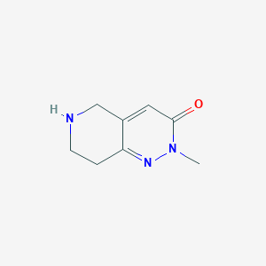 2-methyl-5,6,7,8-tetrahydro-2H-pyrido[4,3-c]pyridazin-3-one