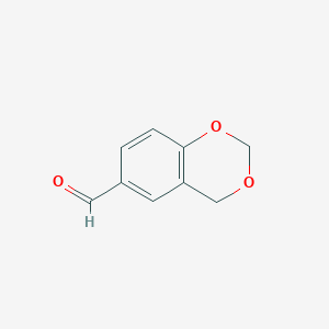 4H-1,3-benzodioxine-6-carbaldehyde