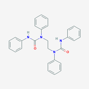 molecular formula C28H26N4O2 B323287 N,N''-1,2-ethanediylbis(N,N'-diphenylurea) 