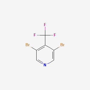 3,5-dibromo-4-(trifluoromethyl)pyridine