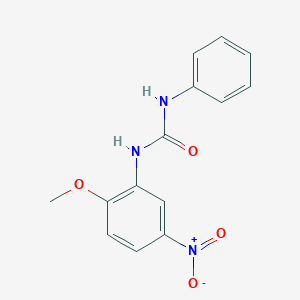 N-(2-methoxy-5-nitrophenyl)-N'-phenylurea