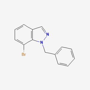 molecular formula C14H11BrN2 B3233192 1-Benzyl-7-bromo-1H-indazole CAS No. 1351668-27-3