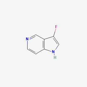 molecular formula C7H5FN2 B3233266 3-Fluoro-5-azaindole CAS No. 1352395-99-3