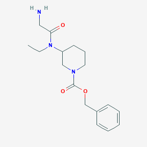 3-[(2-Amino-acetyl)-ethyl-amino]-piperidine-1-carboxylic acid benzyl ester