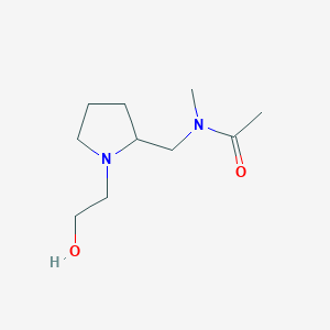 N-[1-(2-Hydroxy-ethyl)-pyrrolidin-2-ylmethyl]-N-methyl-acetamide