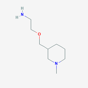 molecular formula C9H20N2O B3233583 2-(1-Methyl-piperidin-3-ylmethoxy)-ethylamine CAS No. 1353946-95-8