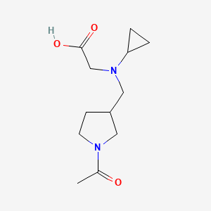 [(1-Acetyl-pyrrolidin-3-ylmethyl)-cyclopropyl-amino]-acetic acid