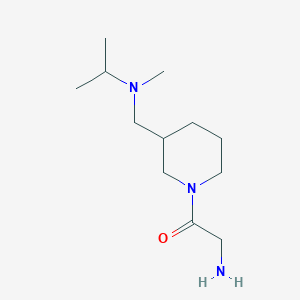 2-Amino-1-{3-[(isopropyl-methyl-amino)-methyl]-piperidin-1-yl}-ethanone
