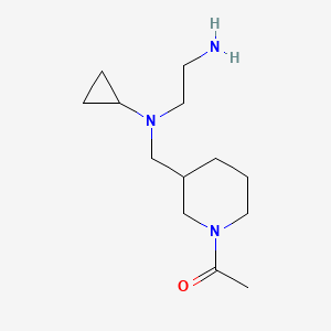1-(3-{[(2-Amino-ethyl)-cyclopropyl-amino]-methyl}-piperidin-1-yl)-ethanone
