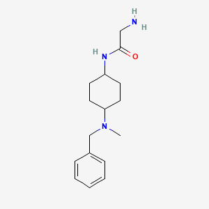 2-Amino-N-[4-(benzyl-methyl-amino)-cyclohexyl]-acetamide